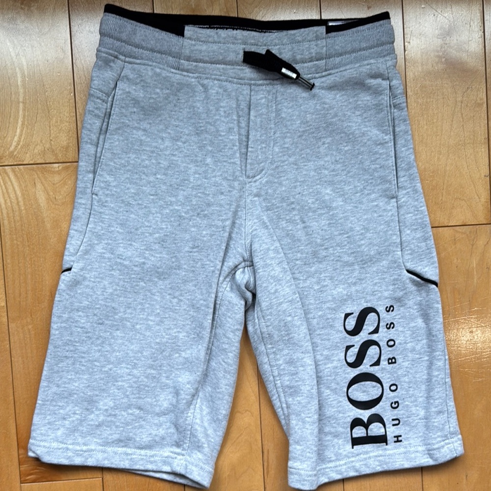 Hugo Boss Gray Men's Shorts